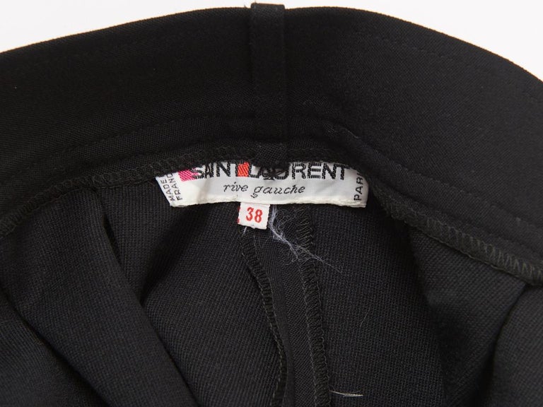 Yves Saint Laurent Zouave Pant For Sale at 1stDibs
