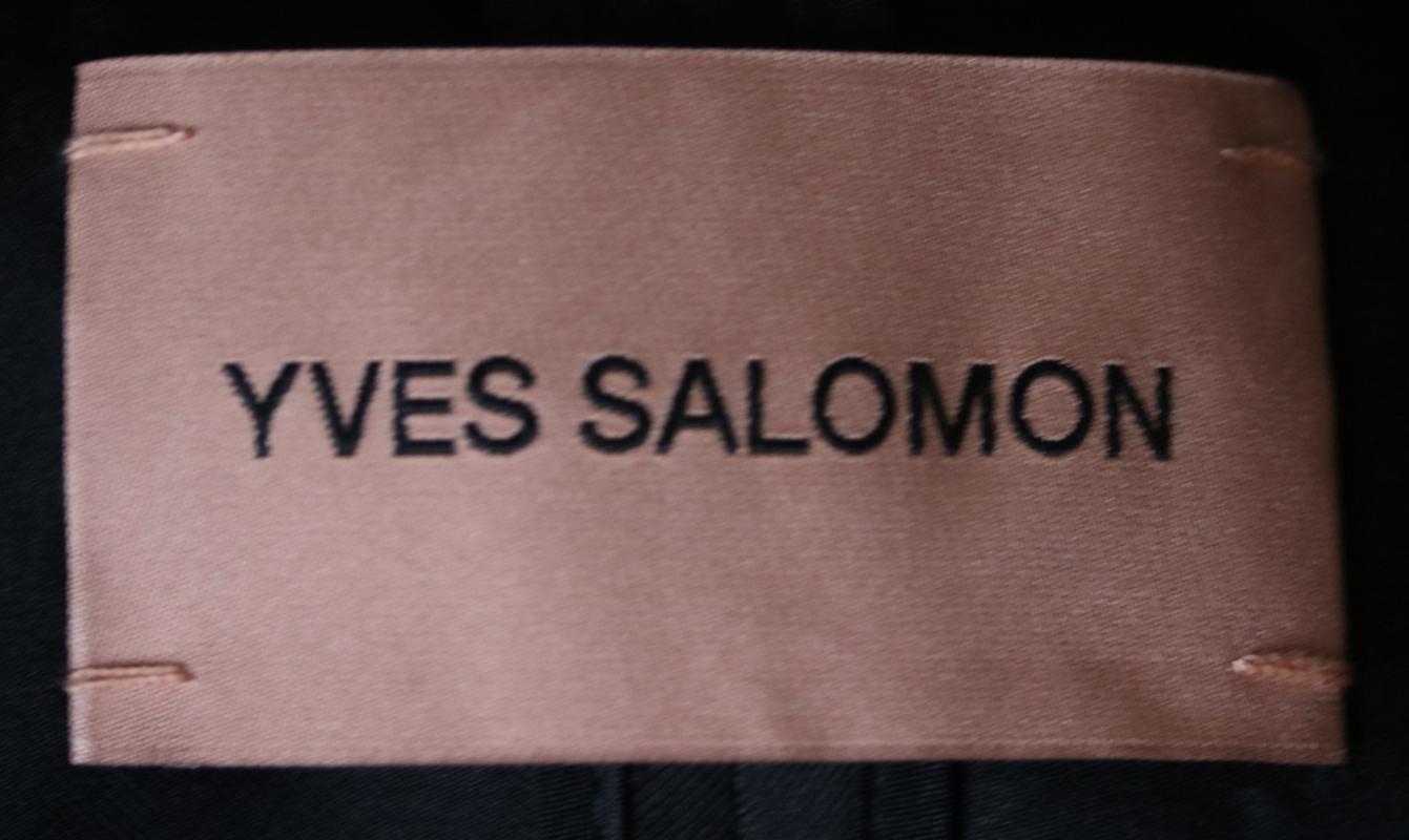 Women's Yves Salomon Mink-Fur Belted Coat 