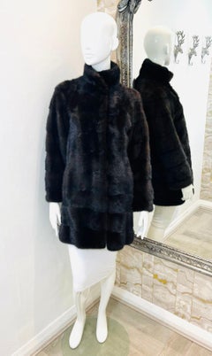 Yves Salomon Mink Fur Coat