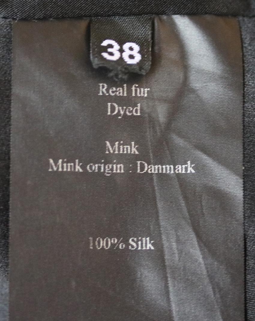 Black Yves Salomon Mink-Fur Hooded Jacket 