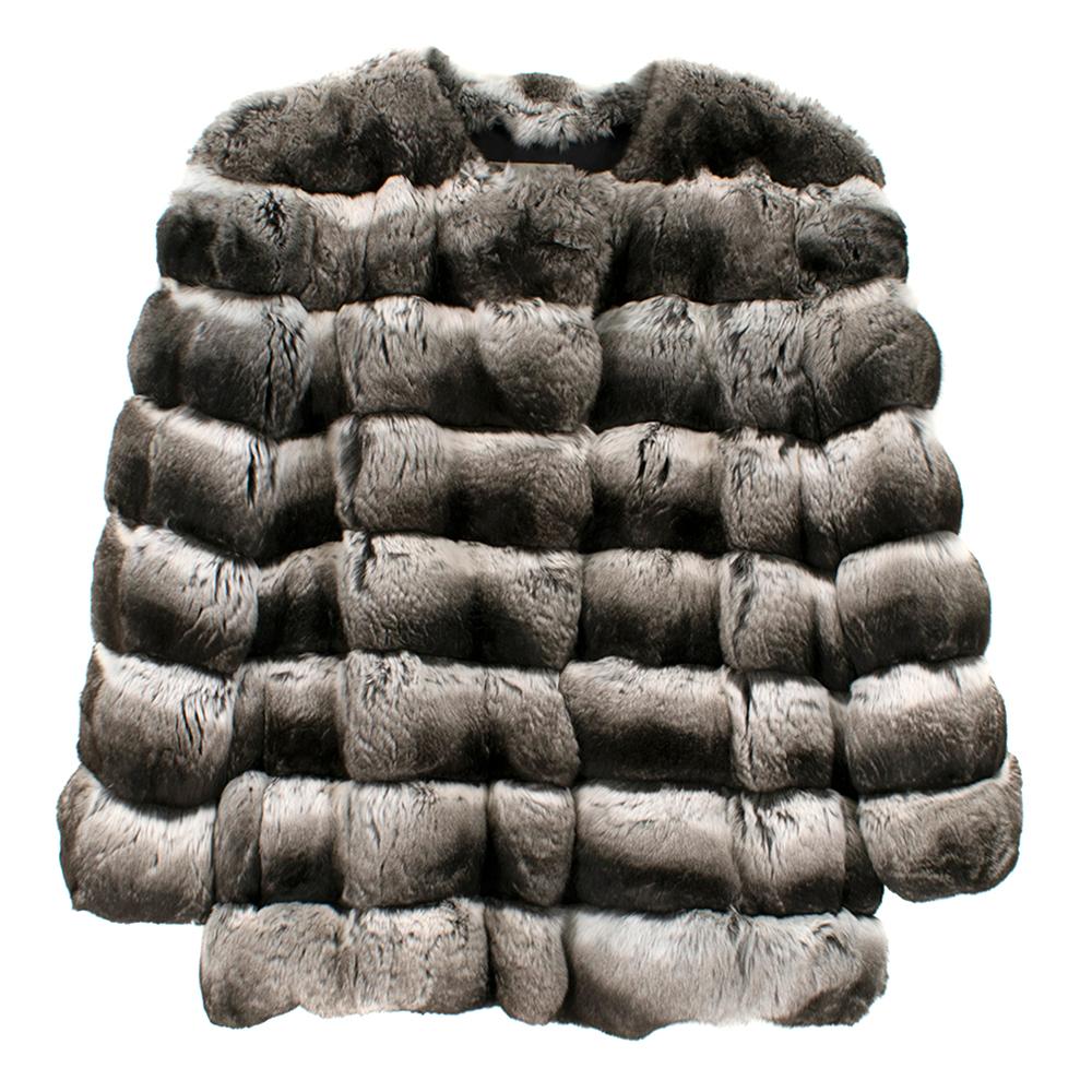 chinchilla coat yves salomon