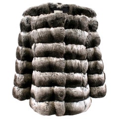 Yves Salomon Natural Fur Coat FR 40