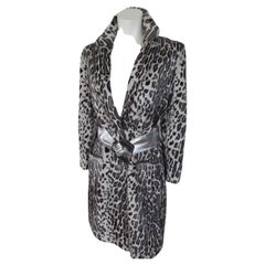 Yves Salomon Paris Leopard Fur Coat 
