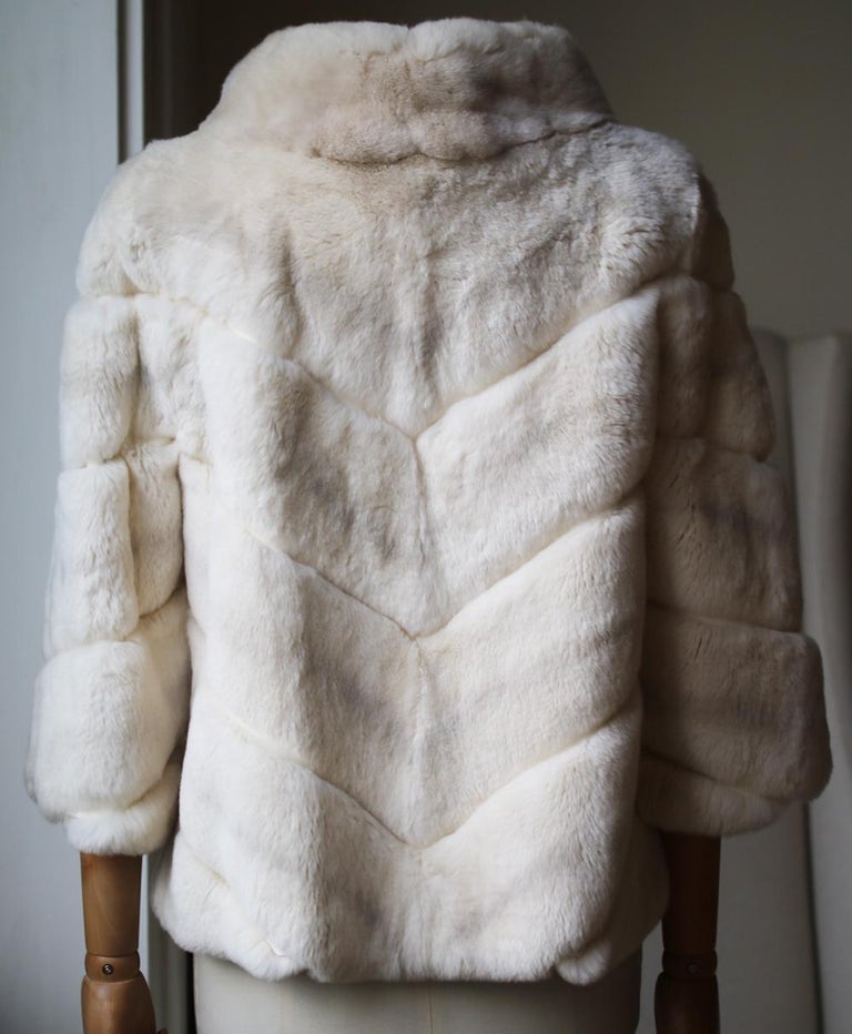 Yves Salomon Rex Rabbit-Fur Jacket at 1stDibs | yves salomon fur coat, yves  salomon rabbit fur jacket, yves salomon rabbit fur coat