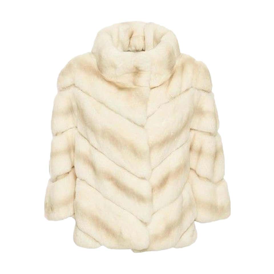 Rex Rabbit Jacket - For Sale on 1stDibs | rare rabbit overcoat, rex fur ...
