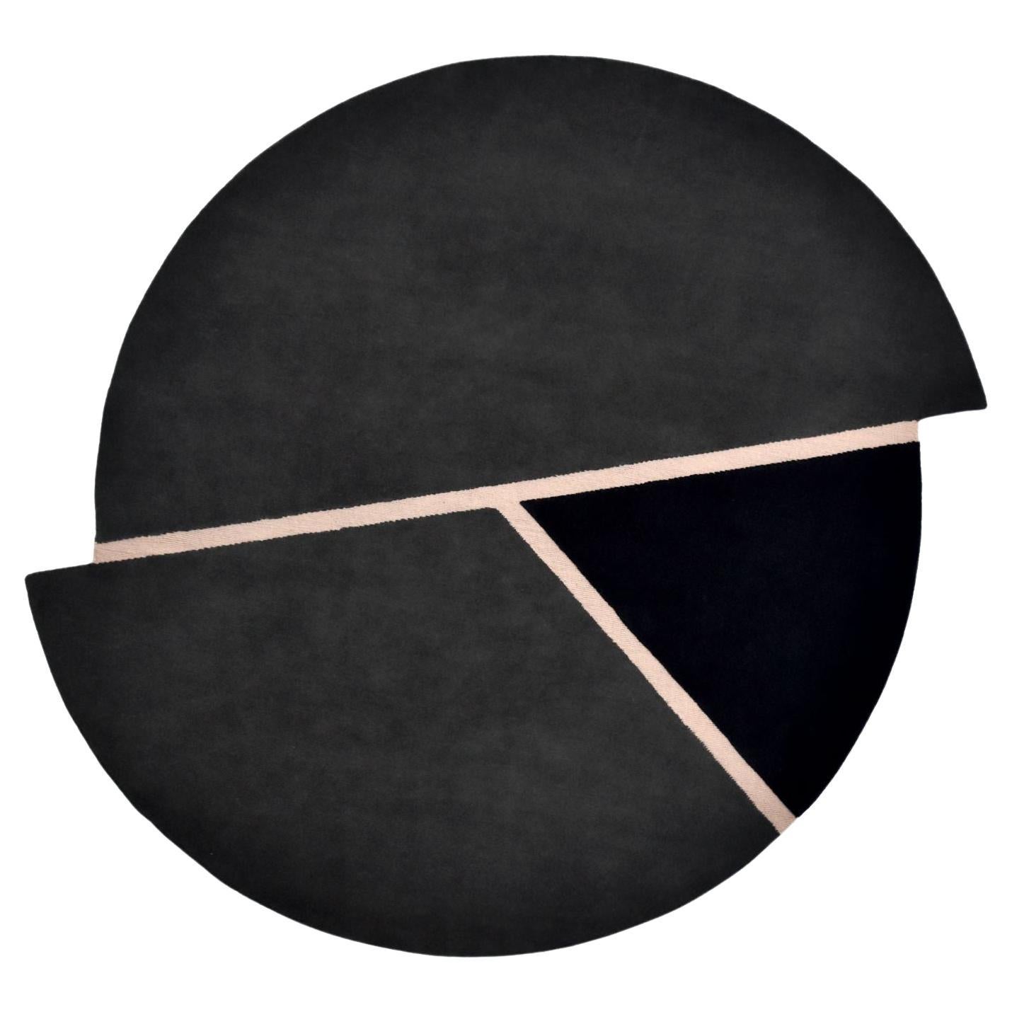 Exuberant Palmleaf-Patterned Hand-Loomed Wool Rug, Stephanie Odegard ...