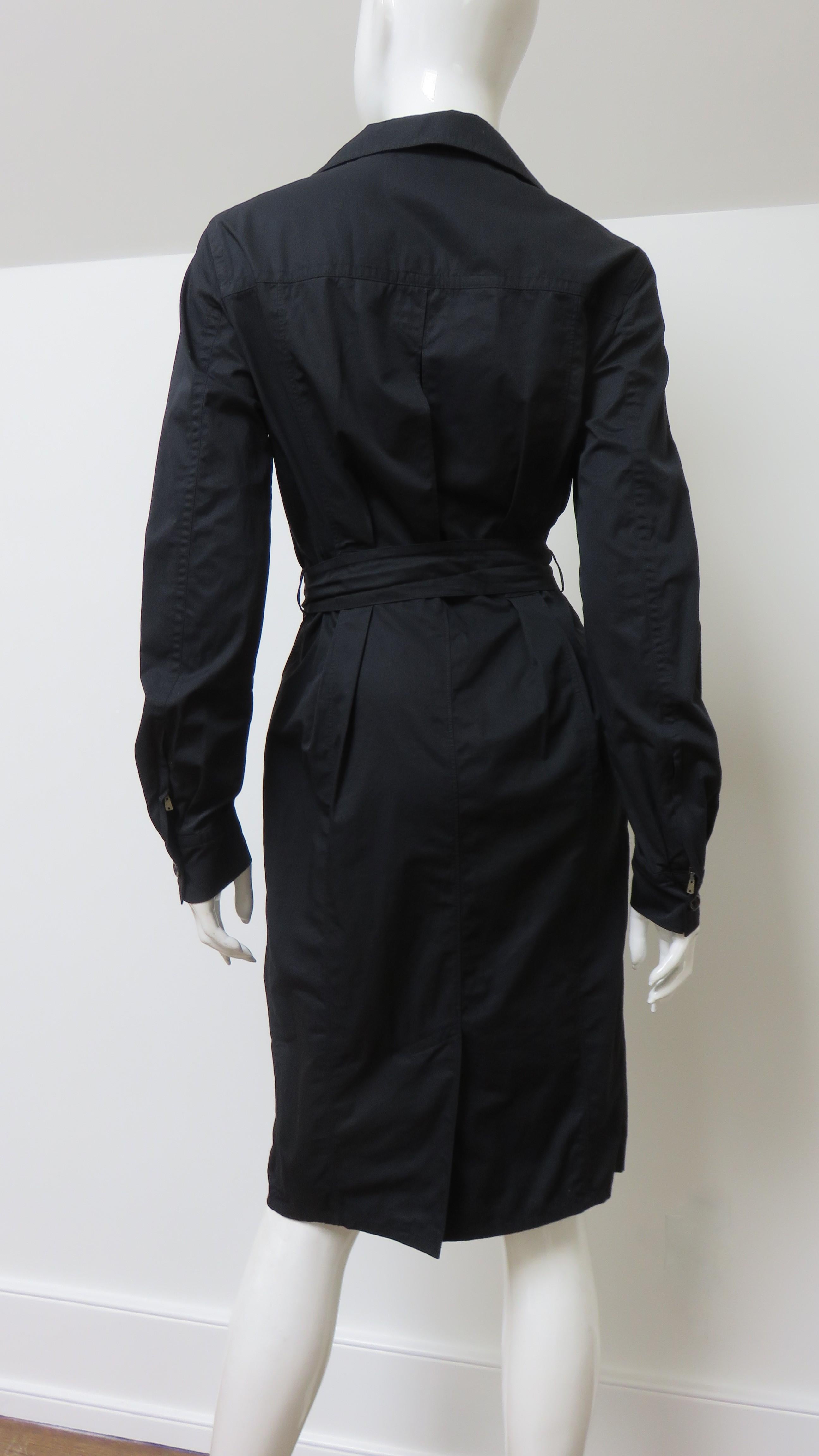 Yves St Laurent by Tom Ford Safari-Kleid mit Schnürung SS 2002 im Angebot 8