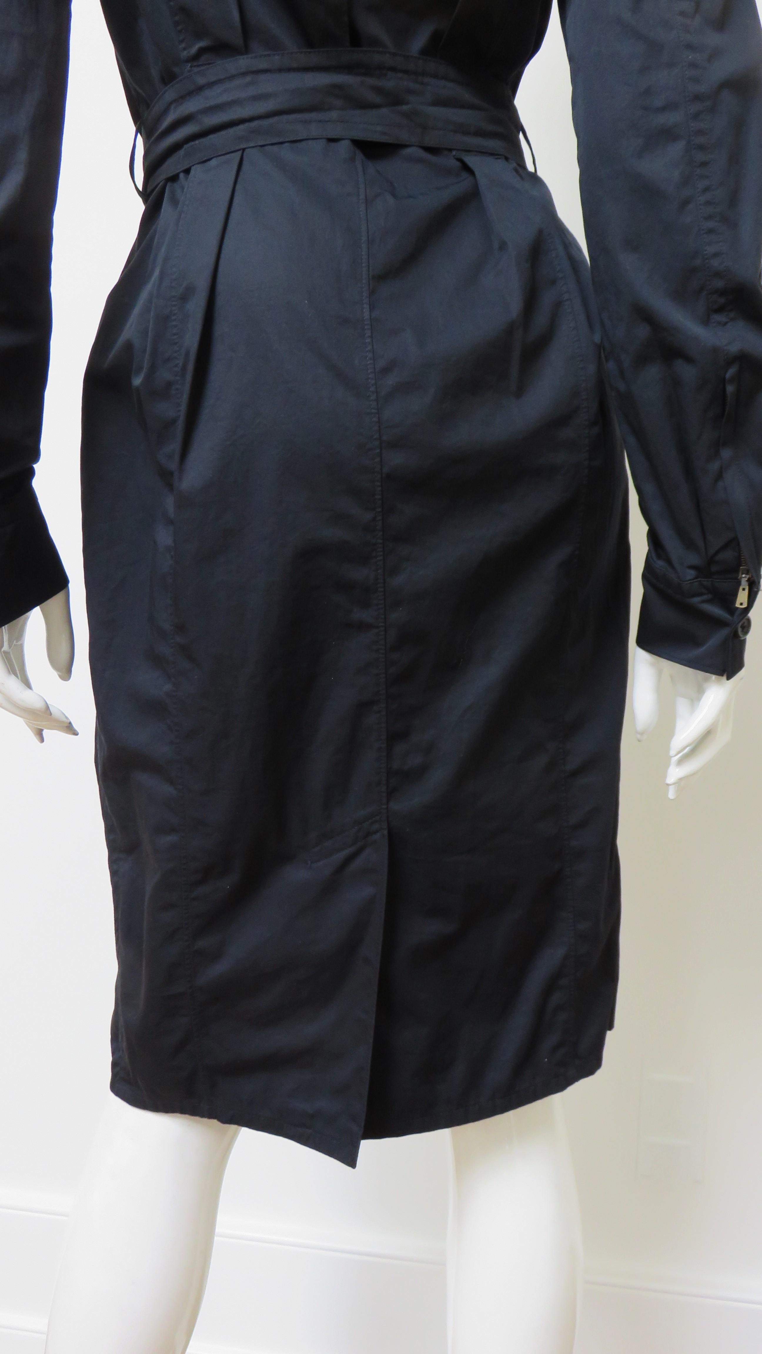 Yves St Laurent by Tom Ford Safari-Kleid mit Schnürung SS 2002 im Angebot 11