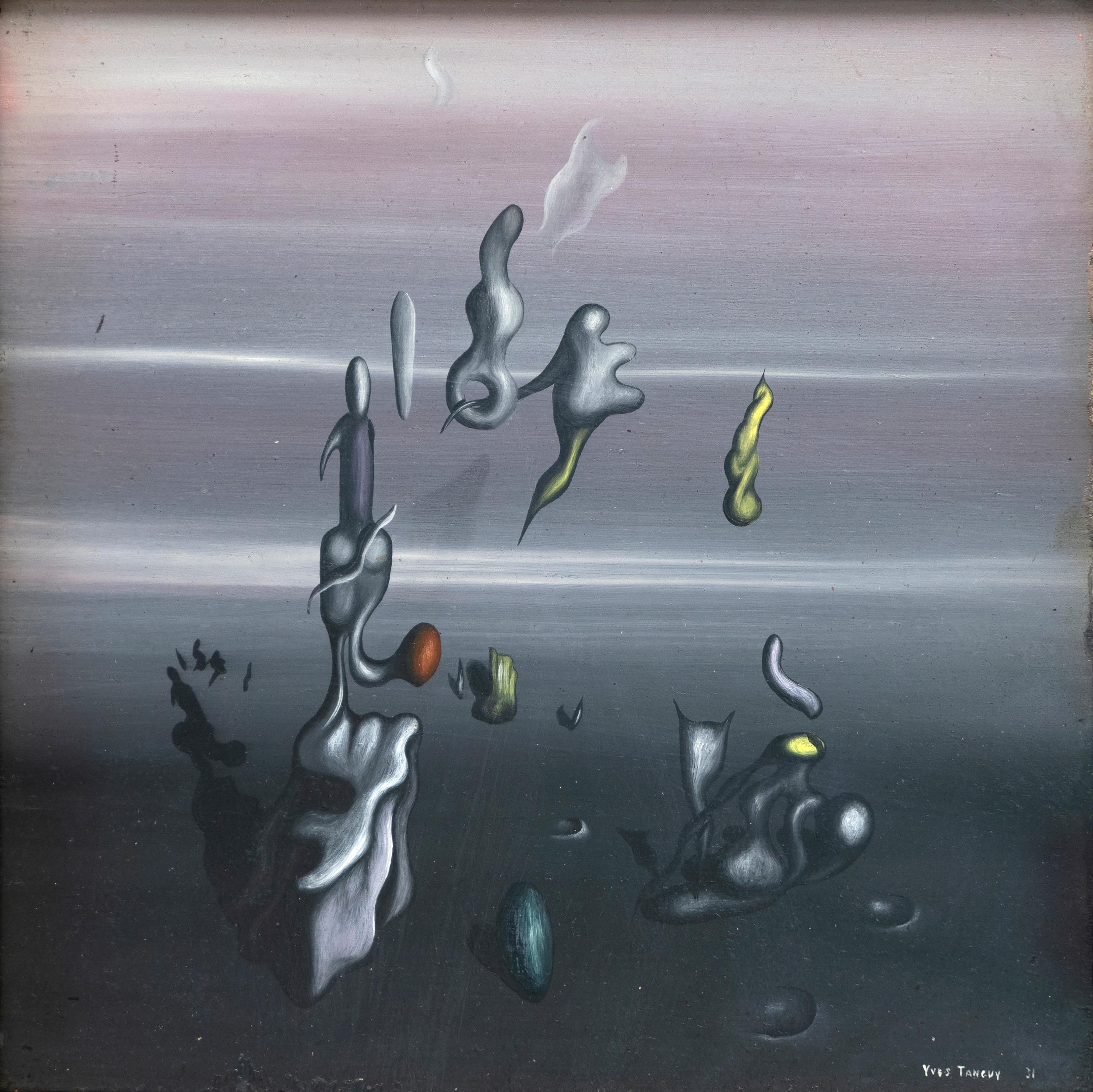 Yves Tanguy Abstract Painting - Sans titre
