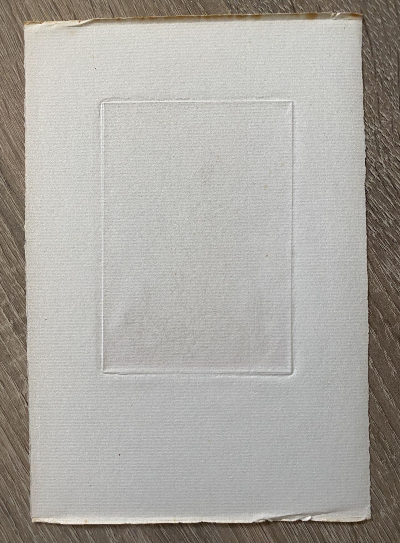 Sans titre - Gravure originale signée à la main numérotée /100 - Wittrock 18 2