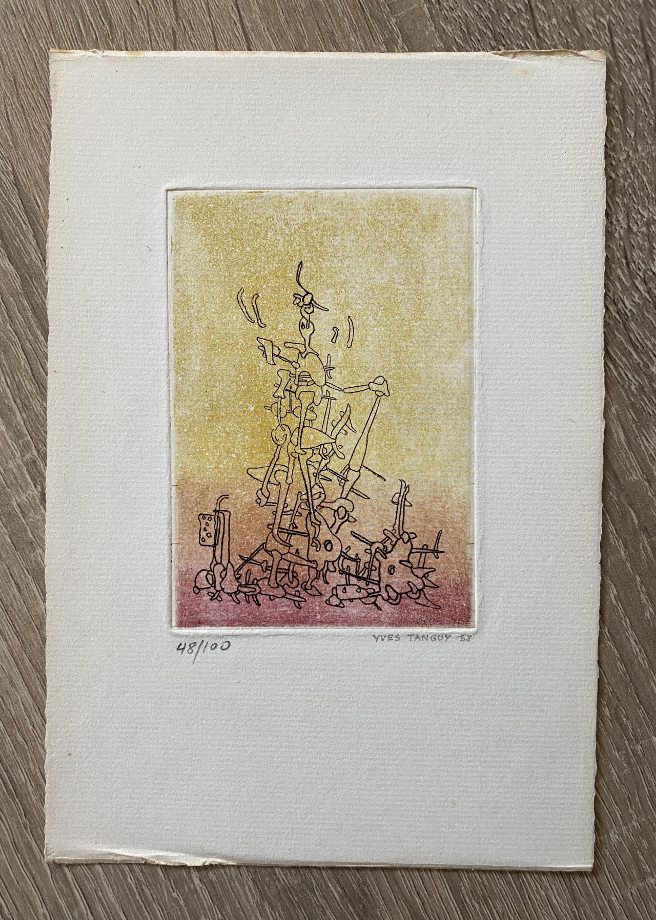 Sans titre - Gravure originale signée à la main numérotée /100 - Wittrock 18 3