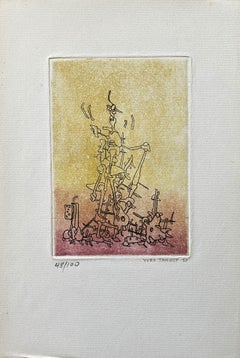 Sans titre - Gravure originale signée à la main numérotée /100 - Wittrock 18