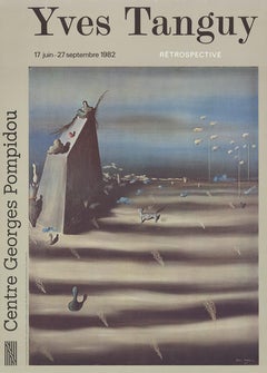 After Yves Tanguy-A Large Picture that Represents a Landscape-Poster