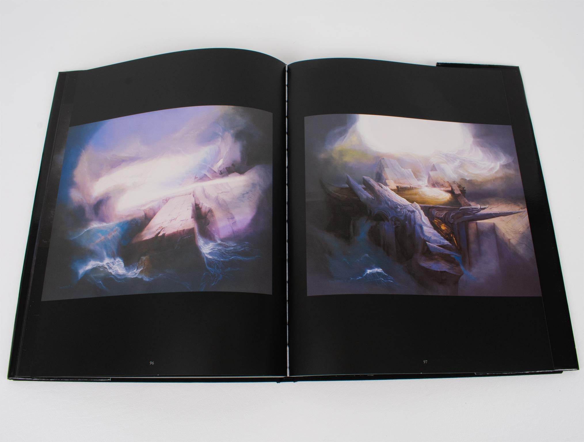 Yves Thomas, Waves and Storms, French Artist-Painter Book, by Yves Thomas, 2011 In Good Condition For Sale In Atlanta, GA