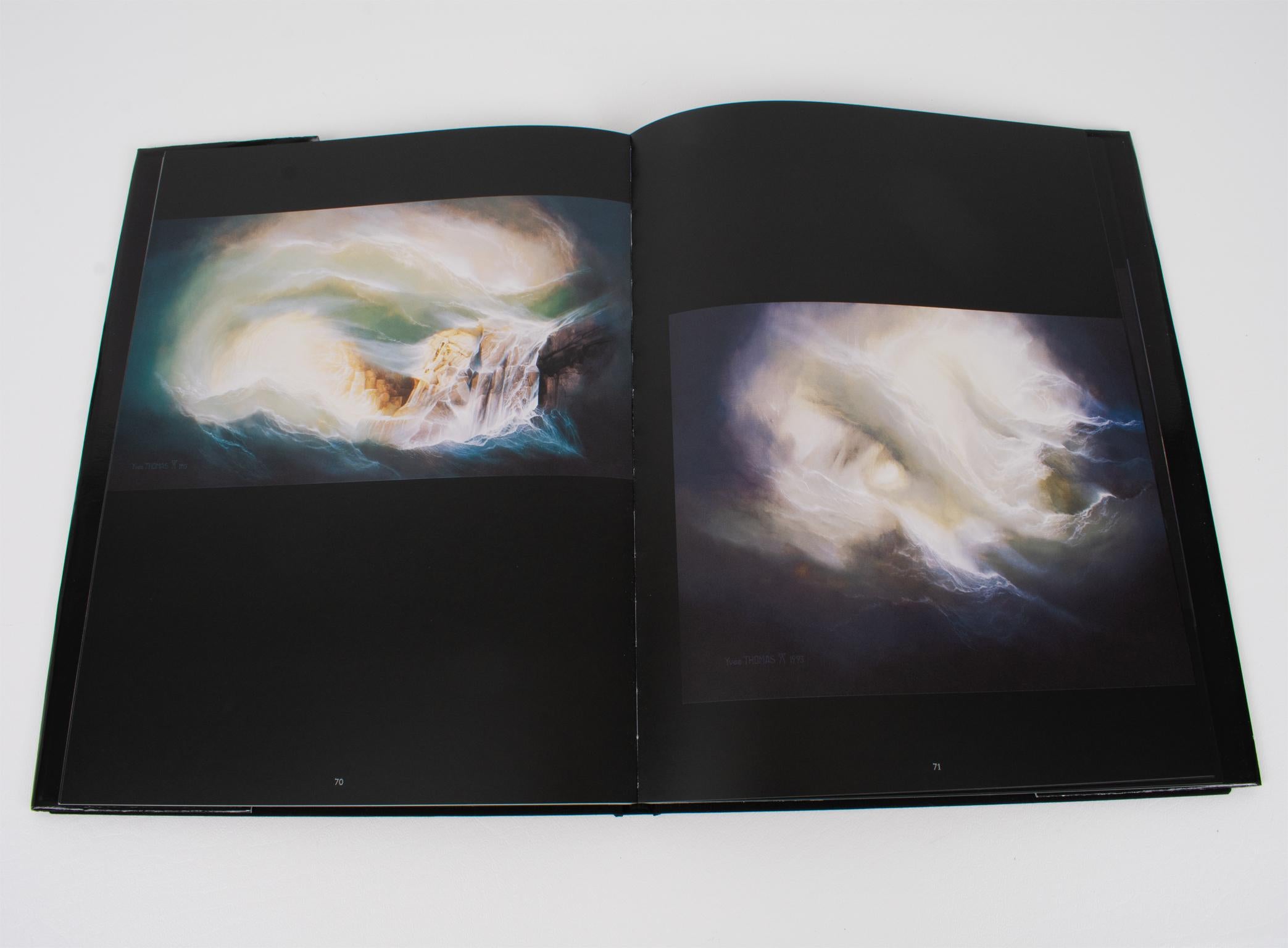 Contemporary Yves Thomas, Waves and Storms, French Artist-Painter Book, by Yves Thomas, 2011 For Sale