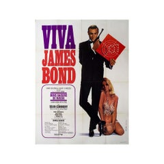 1963 Original movie poster - Viva James Bond - From Russia with Love - 007