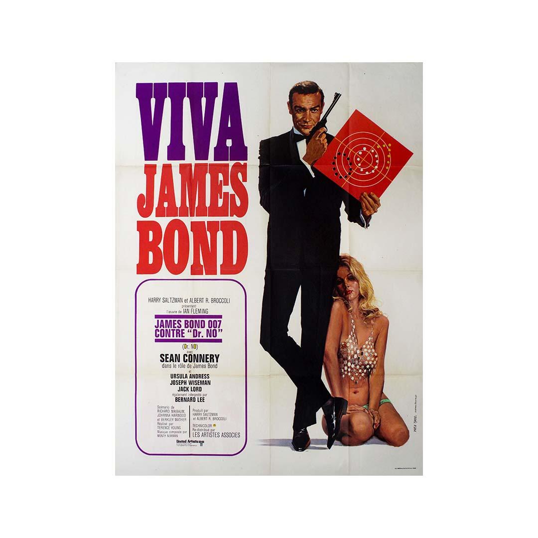 James Bond 007 gegen. Dr. No war der allererste Film der James-Bond-Saga, der 1962 in die Kinos kam. Der Film unter der Regie von Terence Young war der Beginn einer legendären Serie, die seit Jahrzehnten andauert. Die ikonische Rolle des James Bond