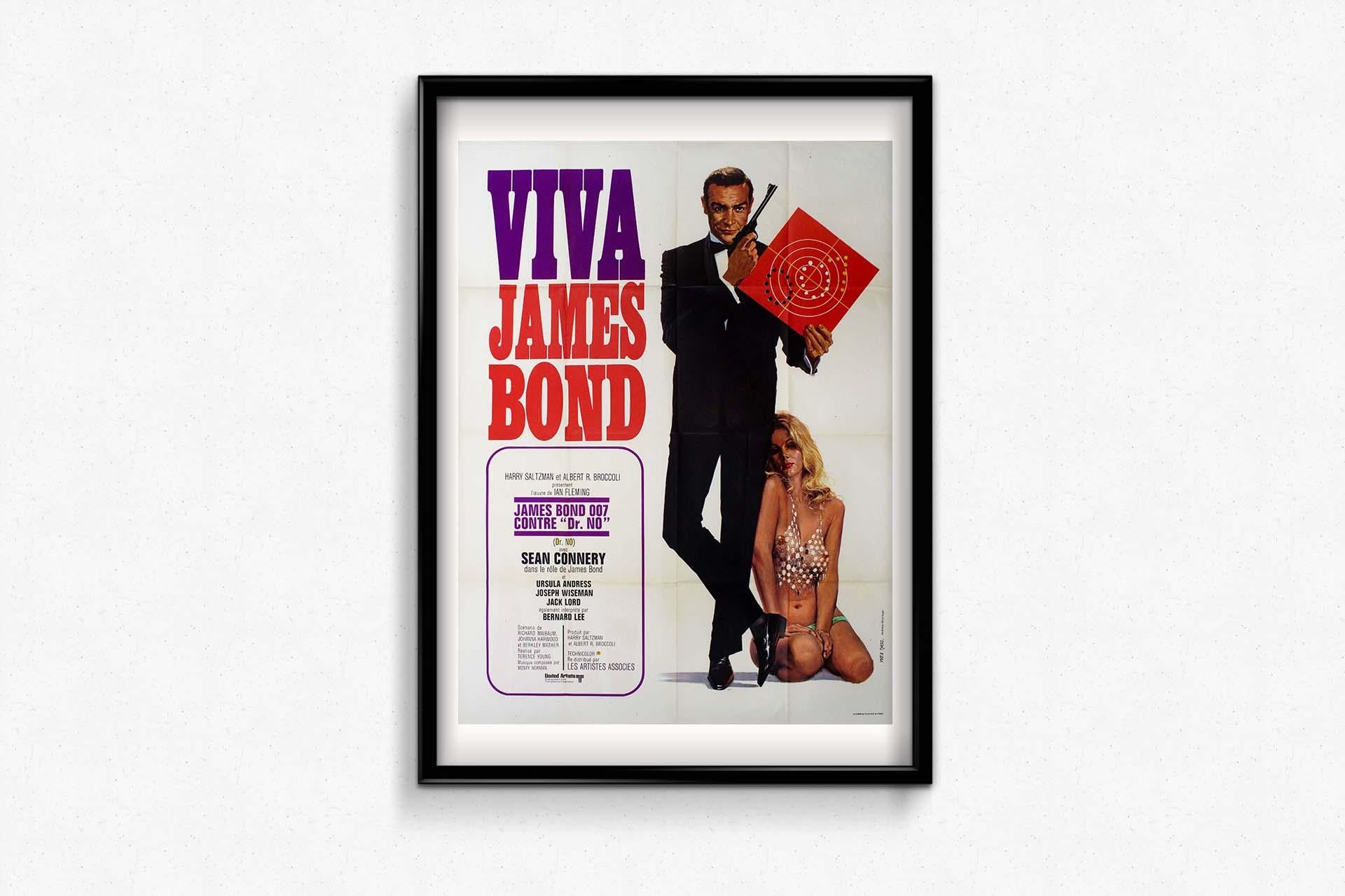 1963 Original movie poster - Viva James Bond - James Bond 007 vs. 