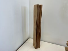 Cèdre du Libain, organic wood sculpture, sinuous dance of wood grain, lines  