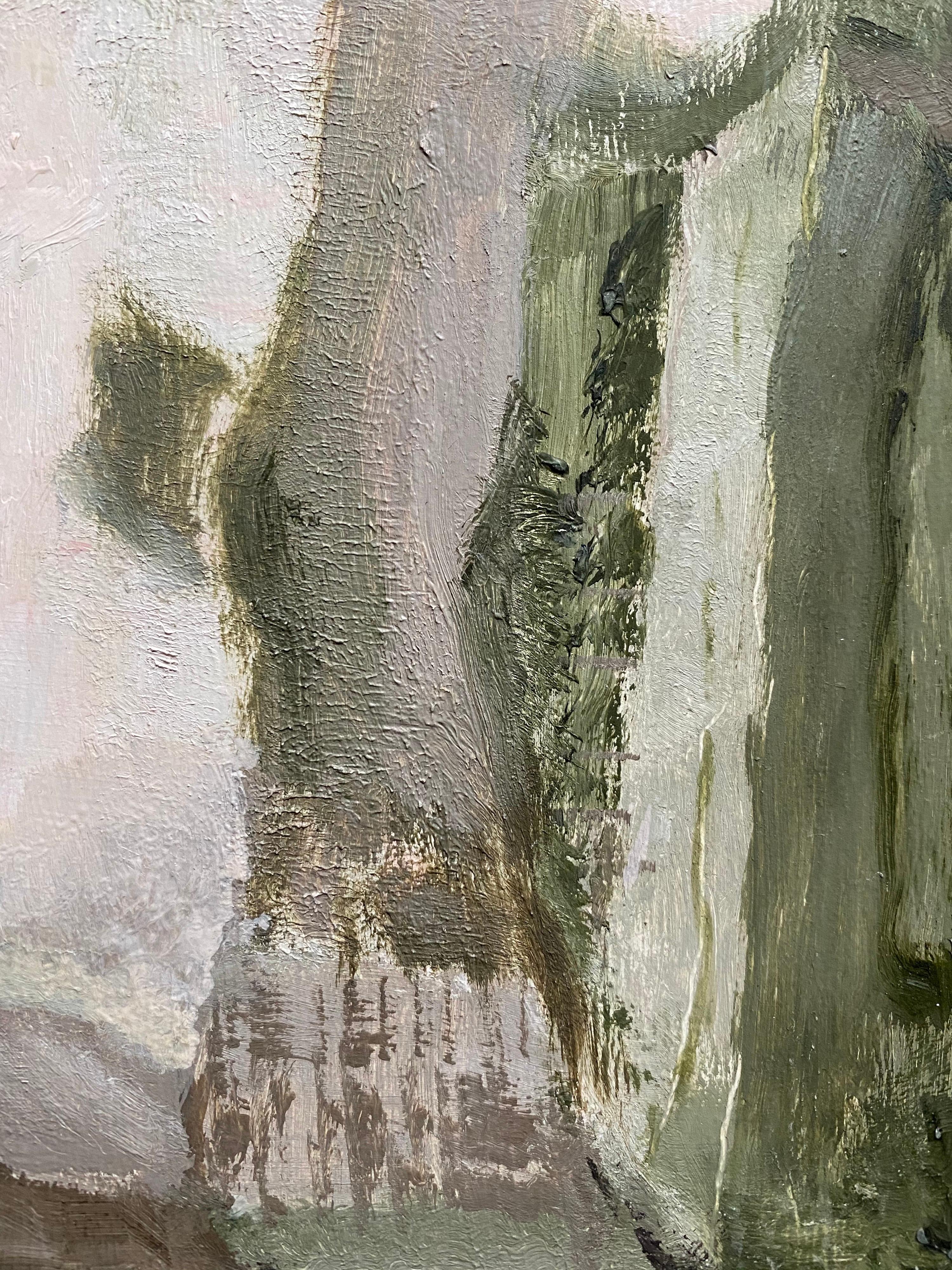 Yvette Dubois-Habasque Pintura abstracta cubista francesa Otro en venta