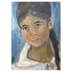 Französisches Gemälde von Yvette Dubois-Habasque