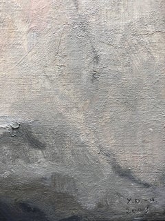 French Expressionist Abstract Oil Painting