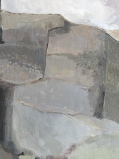 Parisian Abstract Expressionist Original Oil Painting