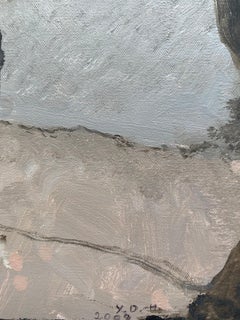 YVETTE DUBOIS-HABASQUE (1929-2016) FRENCH CUBIST ABSTRACT PAINTING