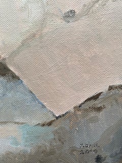 YVETTE DUBOIS-HABASQUE (1929-2016) FRENCH CUBIST ABSTRACT PAINTING