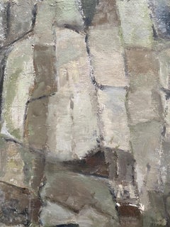 YVETTE DUBOIS-HABASQUE (1929-2016) FRENCH CUBIST ABSTRACT PAINTING