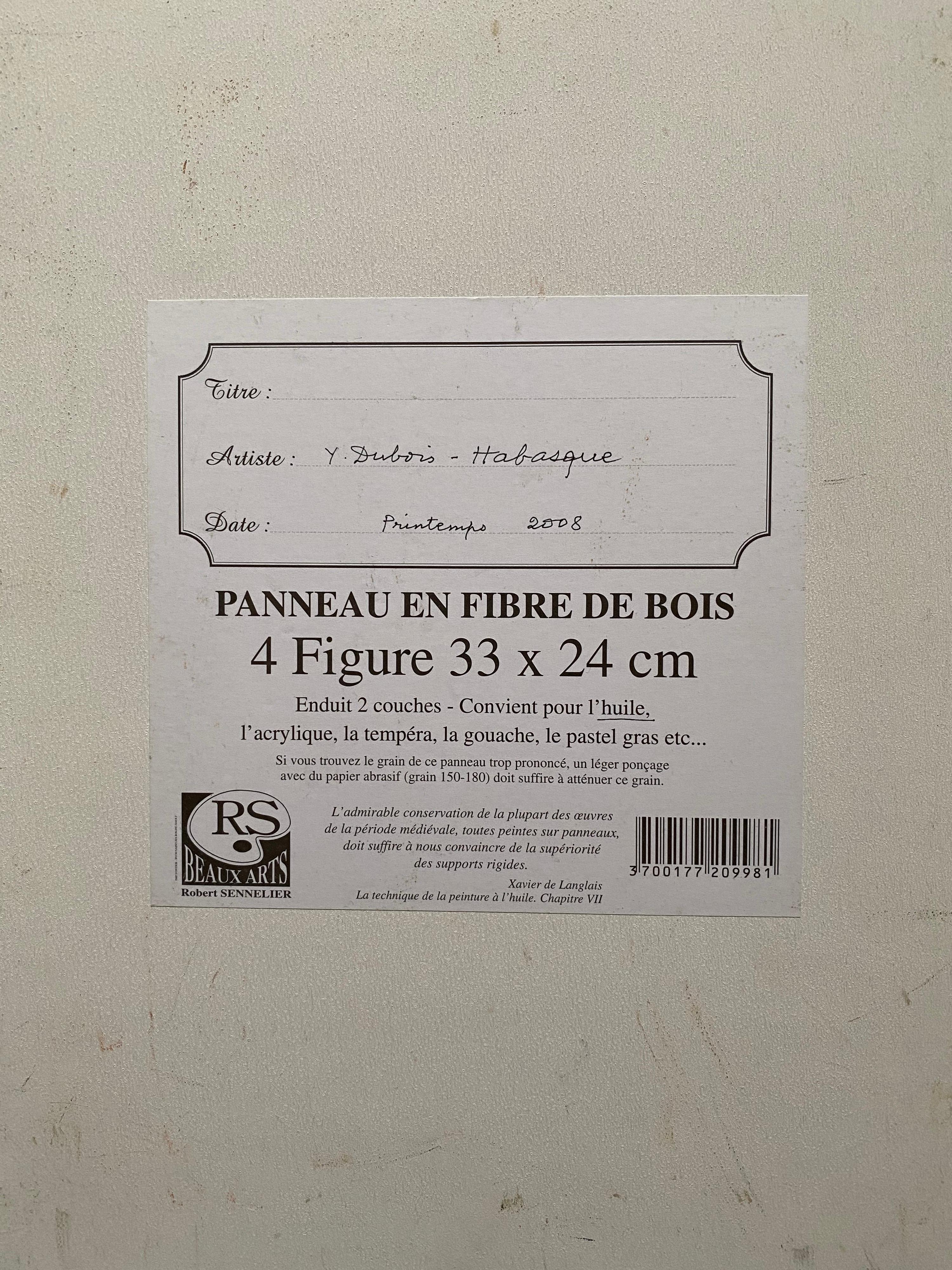 DUBOIS-HABASQUE (1929-2016), peinture d'abstraite franco-française en vente 4