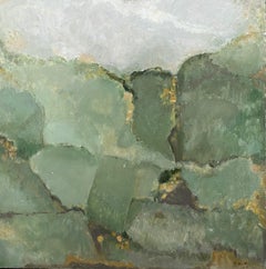 YVETTE DUBOIS-HABASQUE (1929-2016), peinture abstraite franco-française - brun clair