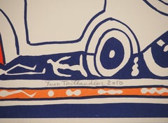 Los Aviadores, 2010 - Serigrafía original firmada a mano