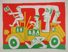 Stampe figurative su schermo