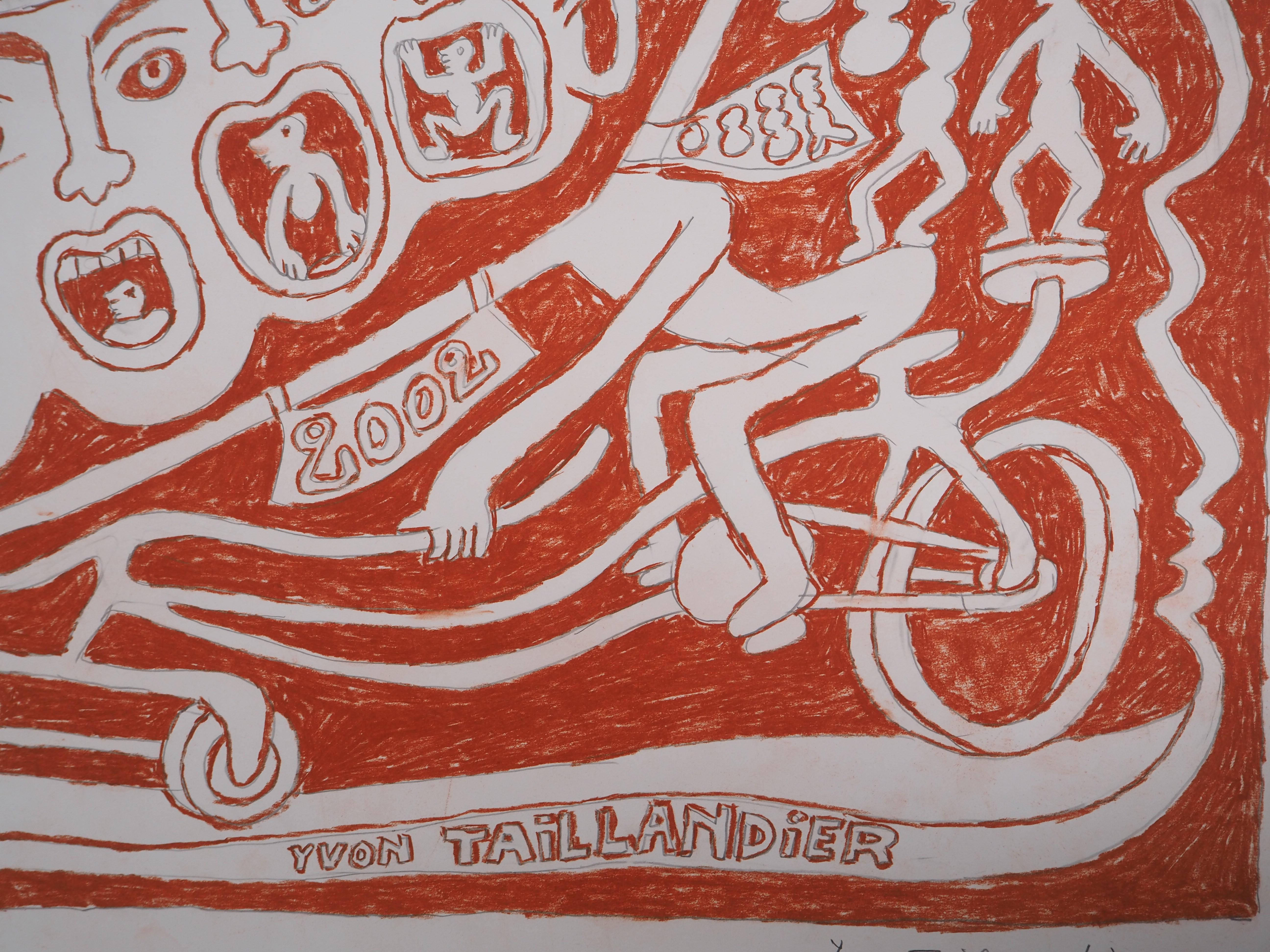 The Cry of the Catitipède - Original Handsigned Drawing For Sale 2