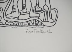 The Parisian : the Iron Lady - Original Handsigned Screen Print