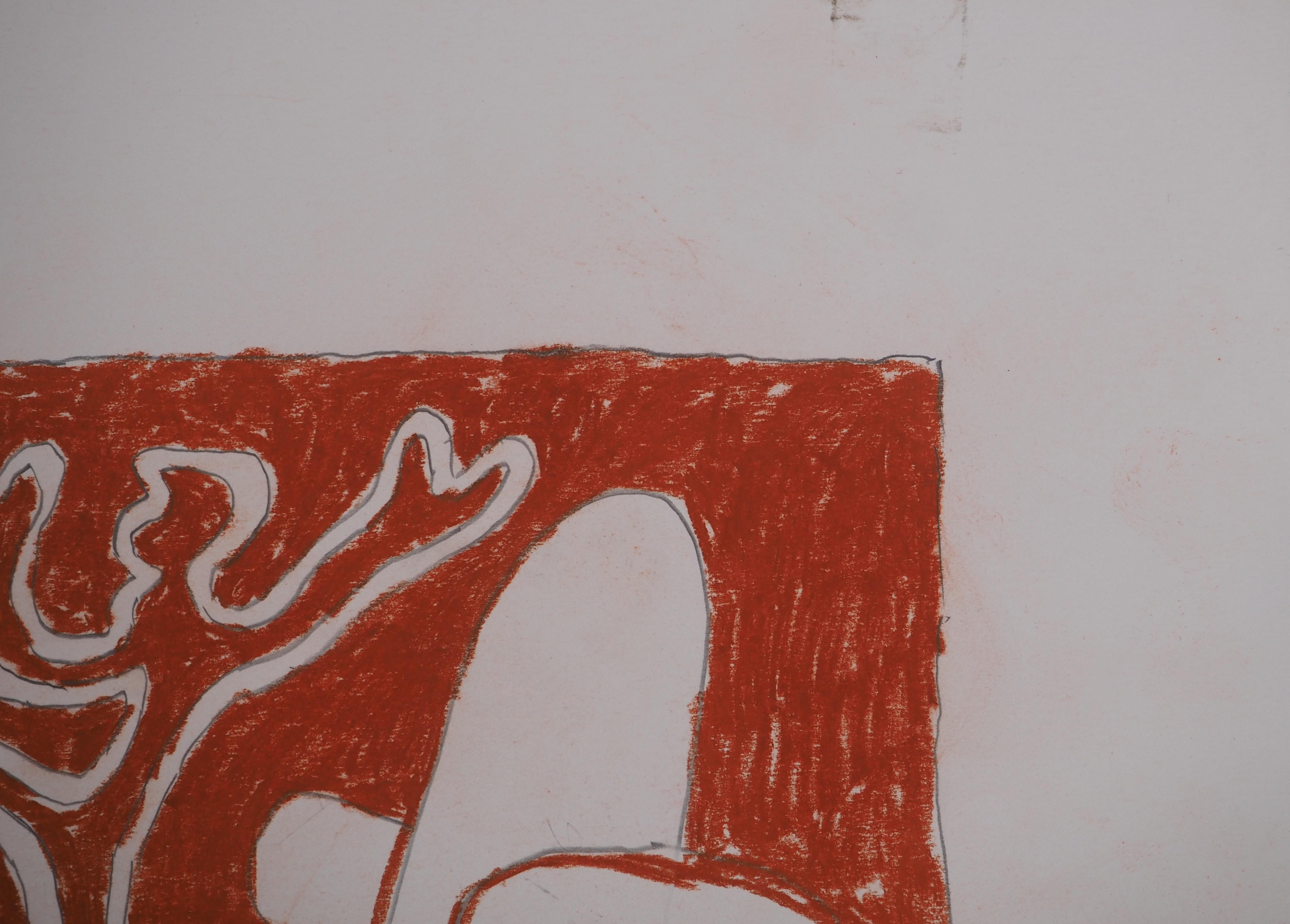 The Propeller Pilot - Original Handsigned Drawing For Sale 4