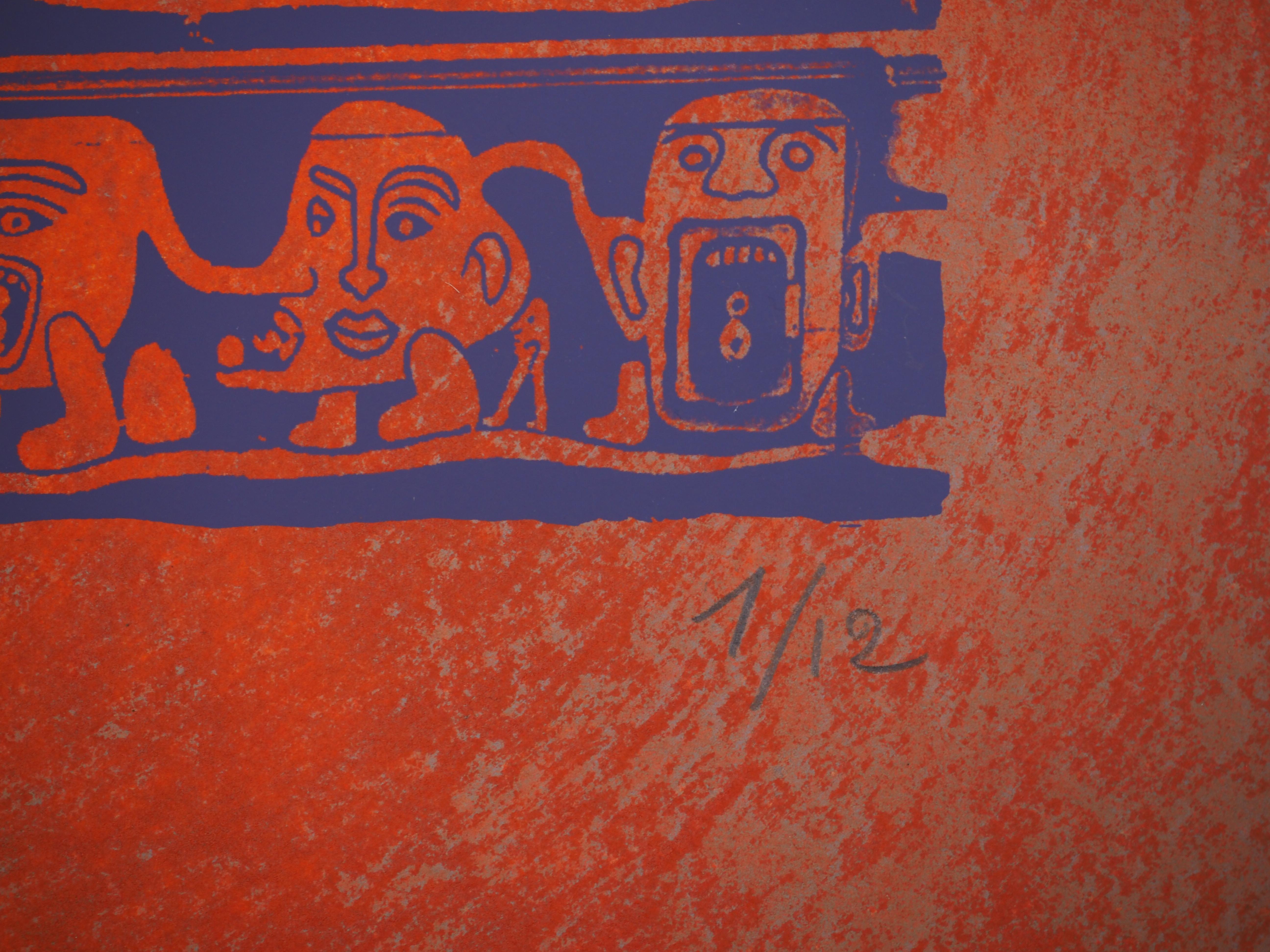 The Taillandier-Land Ambassy - Original Handsigned Screen Print For Sale 3