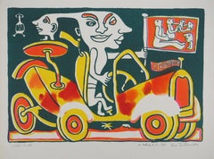 The Traveller, Havana, 1982 - Original Handsigned Screen Print