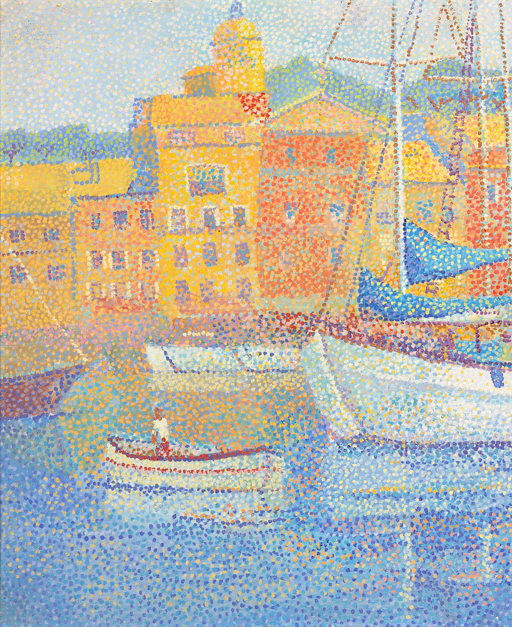 Saint-Tropez, Le Port Por Yvonne Canu en venta 2