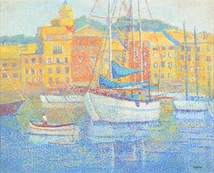 Vintage Saint-Tropez, Le Port By Yvonne Canu
