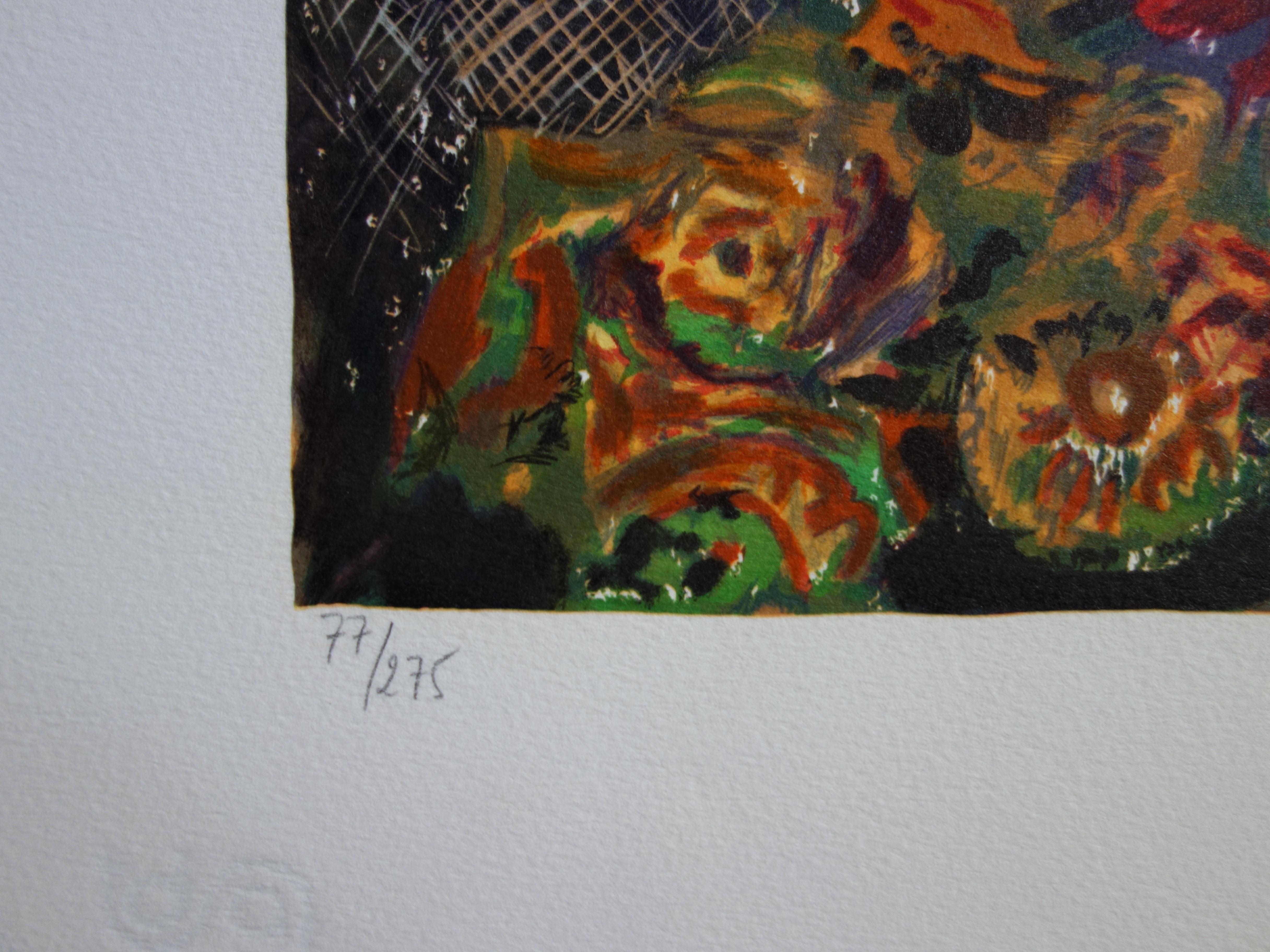 Yvonne CHEFFER DELOUIS
Lire dans le salon

Lithographie originale
Signé au crayon
Numéroté / 275 exemplaires
Sur vélin 58 x 76 cm (c. 22.8 x 29.9 in)

Excellent état