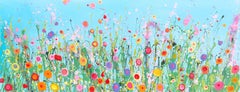 All the Wildflowers Kiss the Sky – abstrakte, gestische, expressionistische Moderne