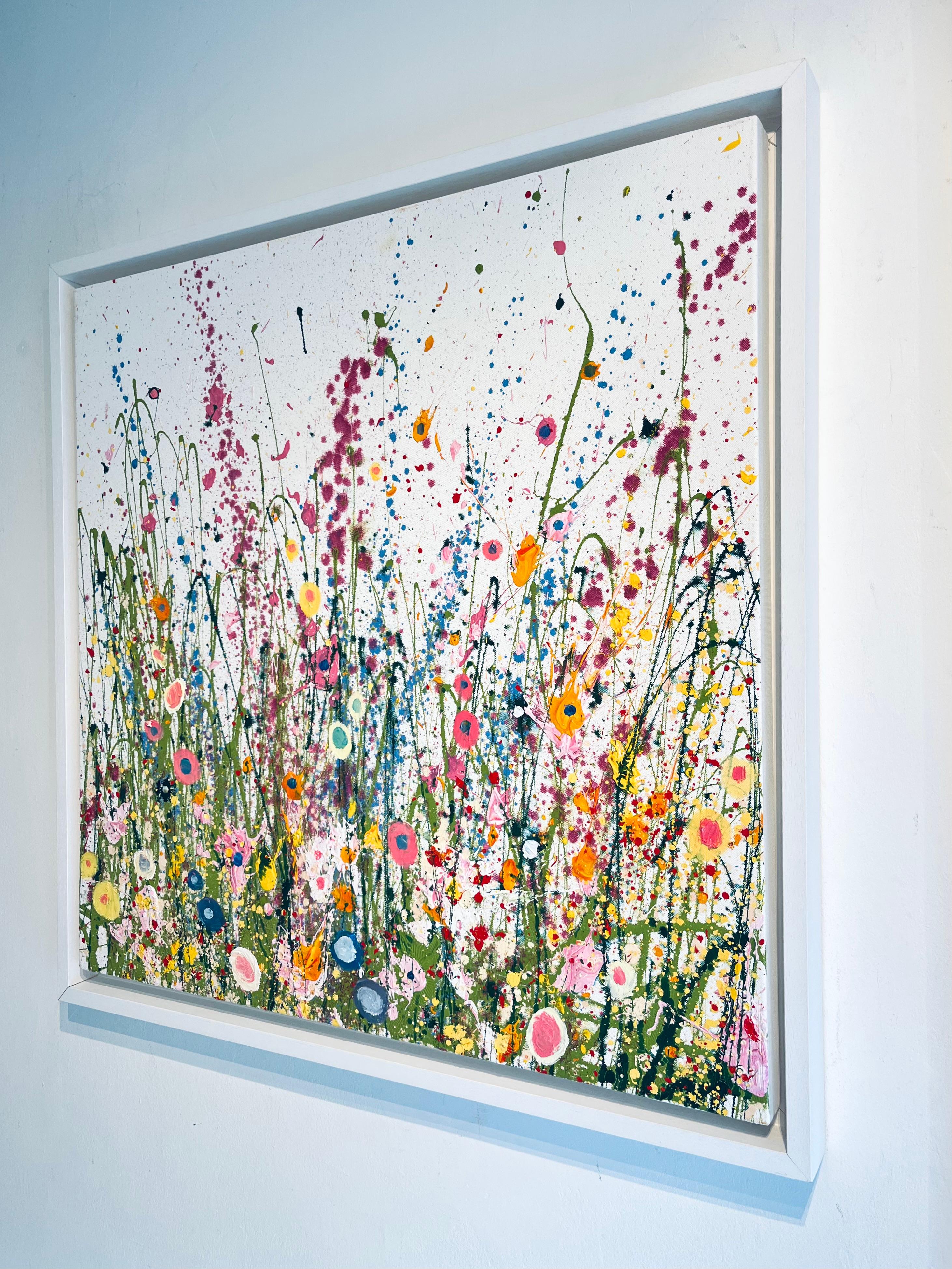 Yvonne Coomber - Always and Forever - original abstract artwork floral ...