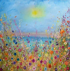 Baci di sirene - pittura ad olio astratta - arte contemporanea