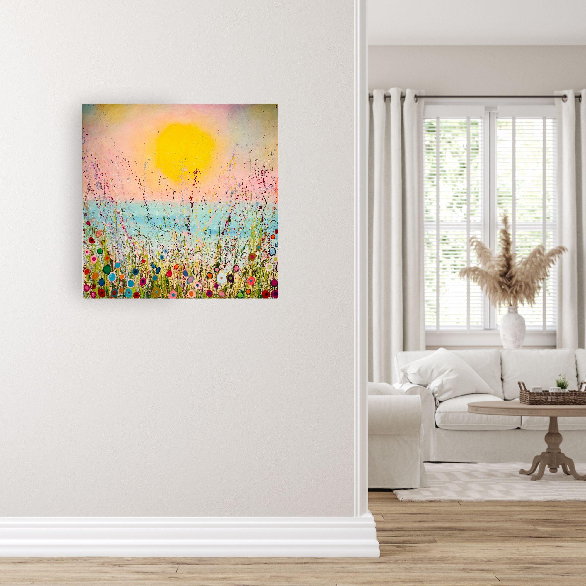 Cette œuvre d'art exceptionnelle est actuellement exposée et disponible à la vente à la Signet Contemporary Art Gallery et en ligne.

The Sea Whispers Sweet Tenderness