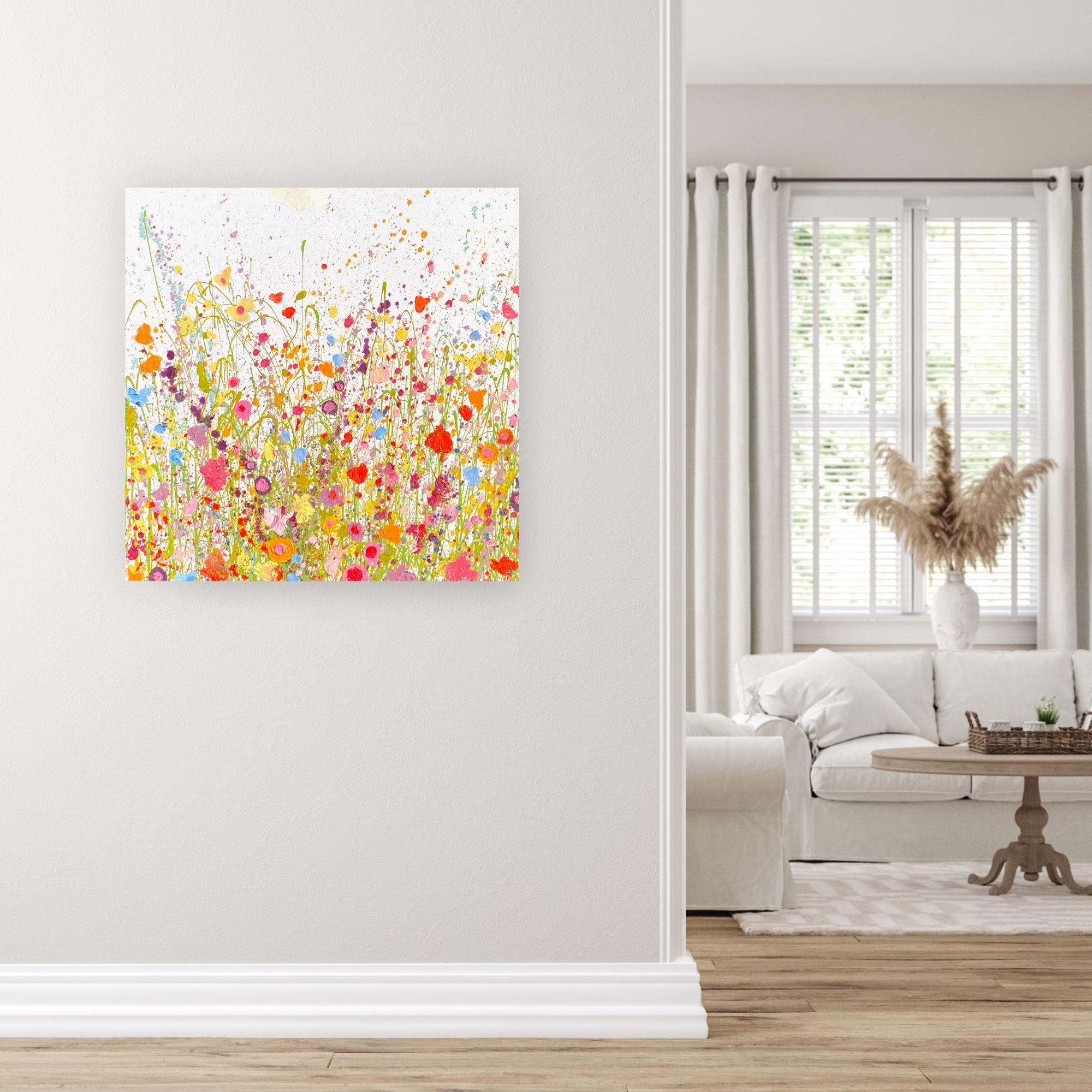 Cette œuvre d'art exceptionnelle est actuellement exposée et disponible à la vente à la Signet Contemporary Art Gallery et en ligne.

Entrez dans un monde de romance éthérée et de beauté vibrante avec 