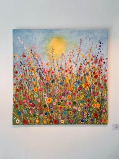 You Are My Hearts Desire - peinture à l'huile abstraite - œuvre d'art contemporain