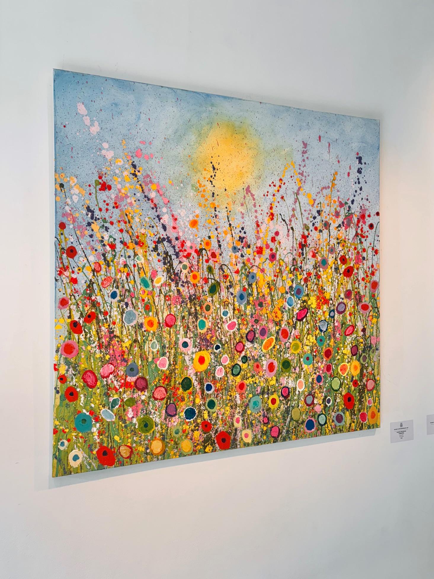 You Are My Hearts Desire - peinture à l'huile abstraite - œuvre d'art contemporain - Naturalisme Painting par Yvonne Coomber