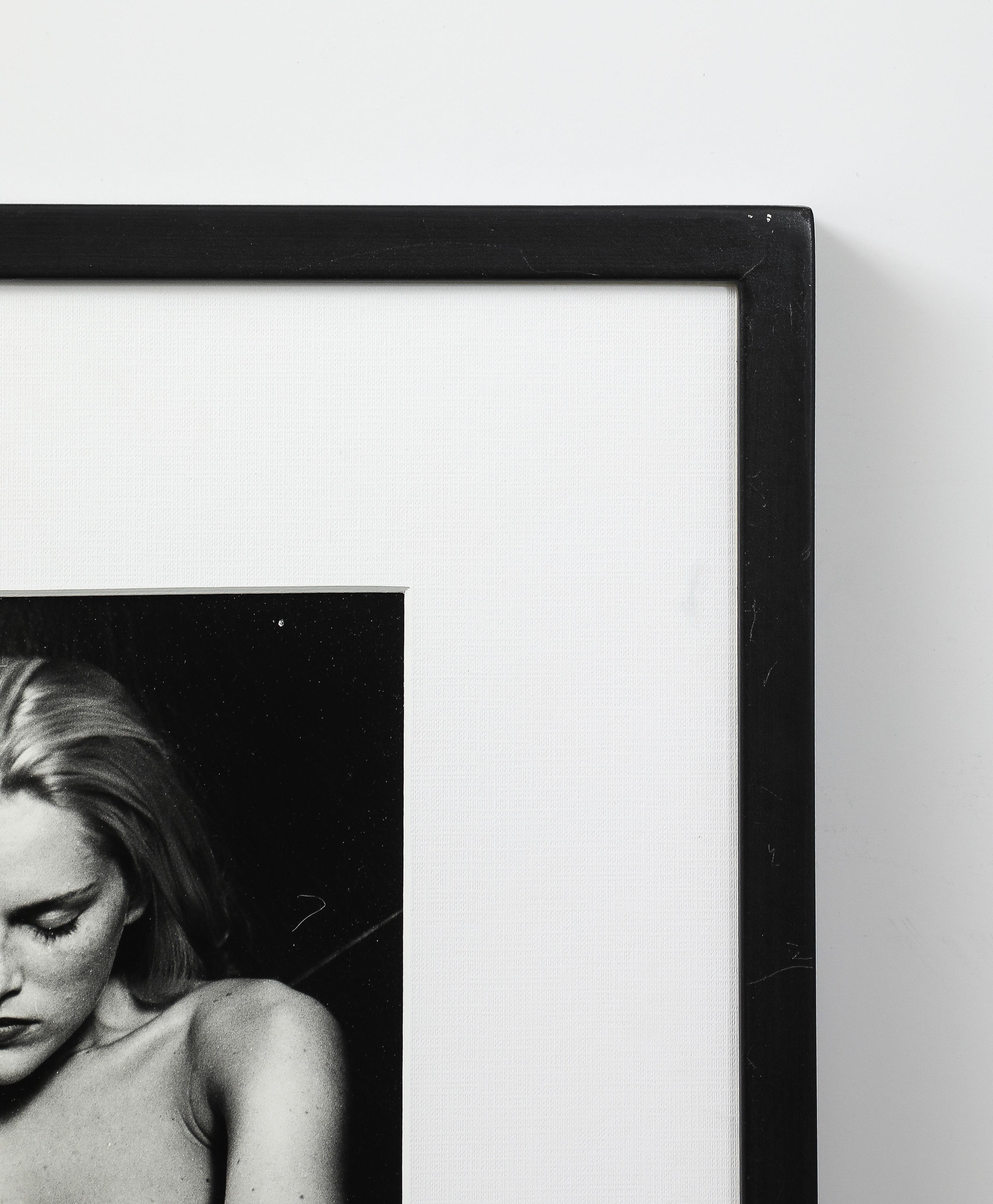 Monégasque Yvonne IV, Monte Carlo, 1998, Signed by Helmut Newton en vente
